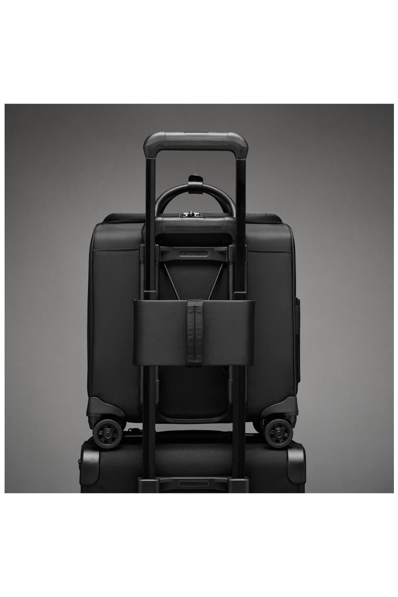 Rhapsody Cabin Spinner Carry-On Suitcase, Alternate, color, BLACK