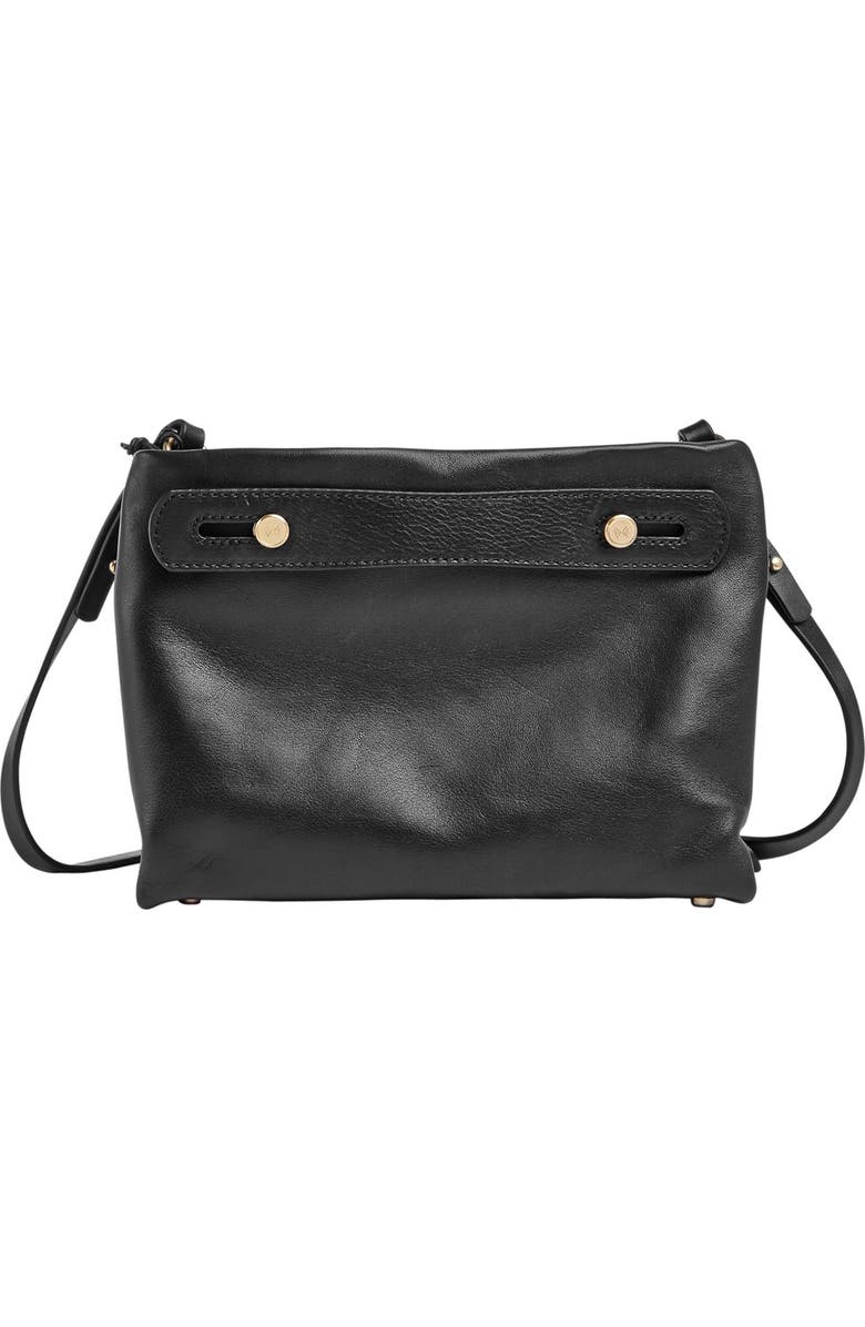 Skagen 'Mini Mikkeline' Leather Crossbody Bag, Alternate, color,