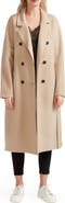 Belle & Bloom Boss Girl Double Breasted Wool Blend Coat