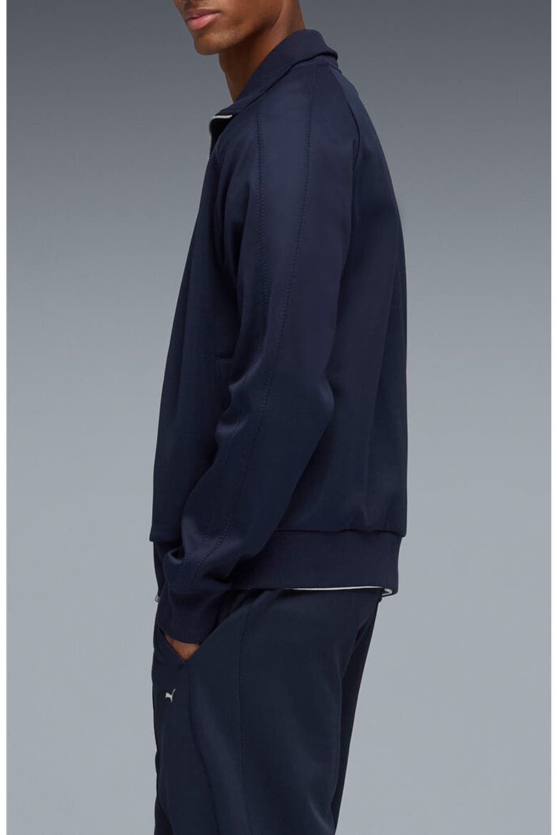 T7 Track Jacket, Alternate, color, PUMA NAVY