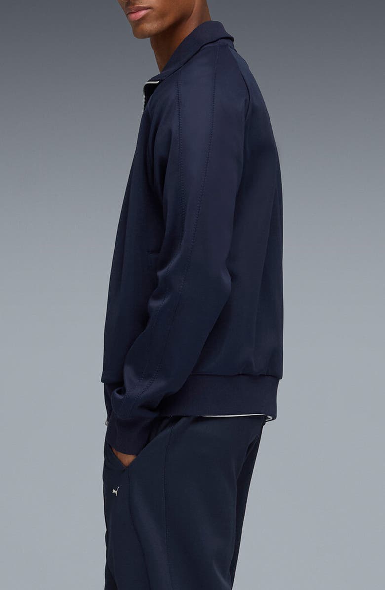 PUMA T7 Track Jacket, Alternate, color, Puma Navy
