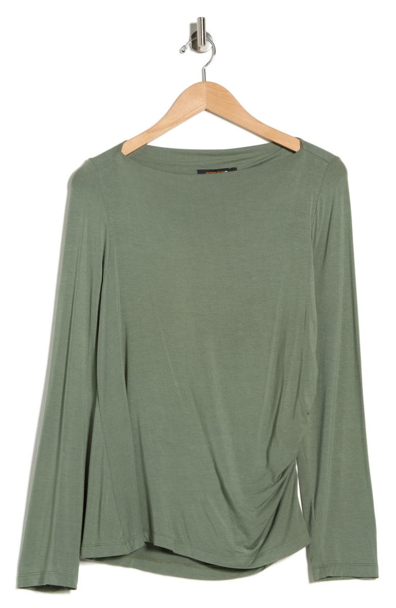 Renee C Boat Neck Top, Main, color, Olive