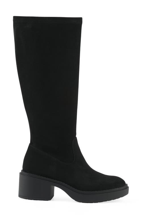 White Mountain Footwear Marcella Knee High Boot In Black