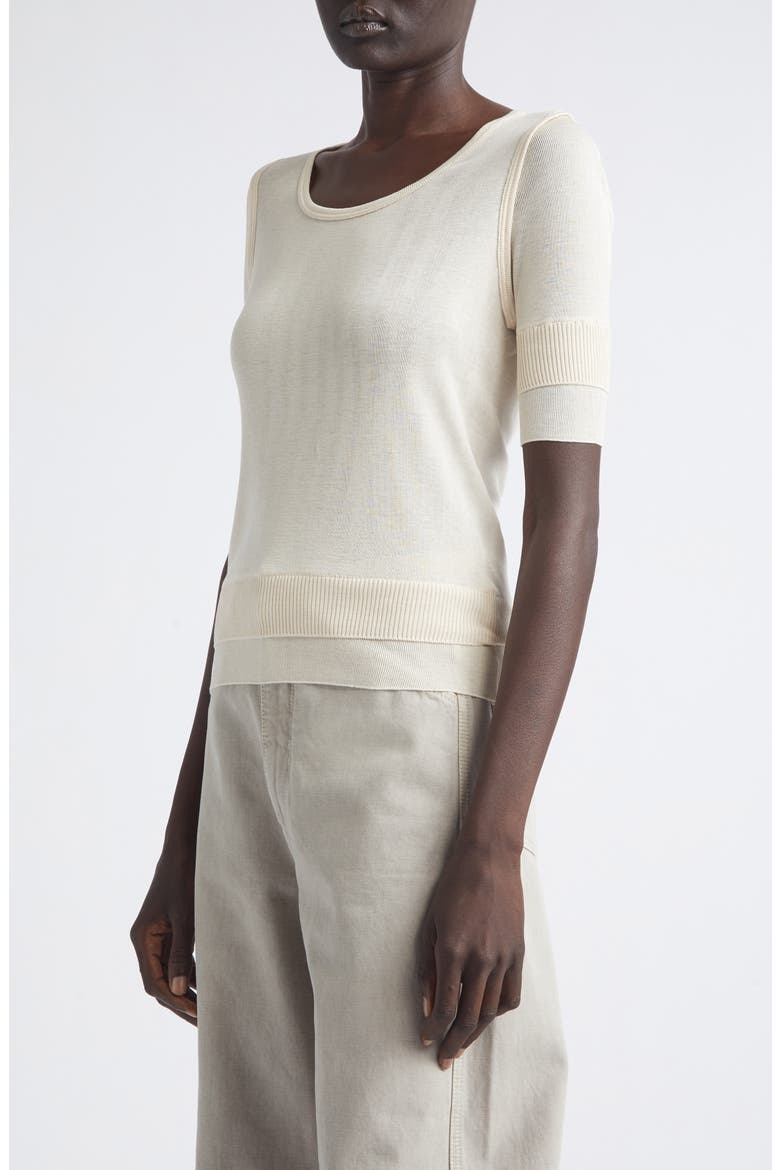 Trompe l'Oeil Top, Alternate, color, JASMINE