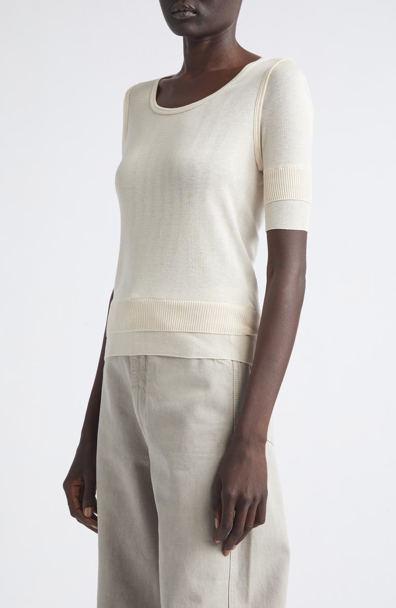 Lemaire Trompe l'Oeil Top, Alternate, color, Jasmine