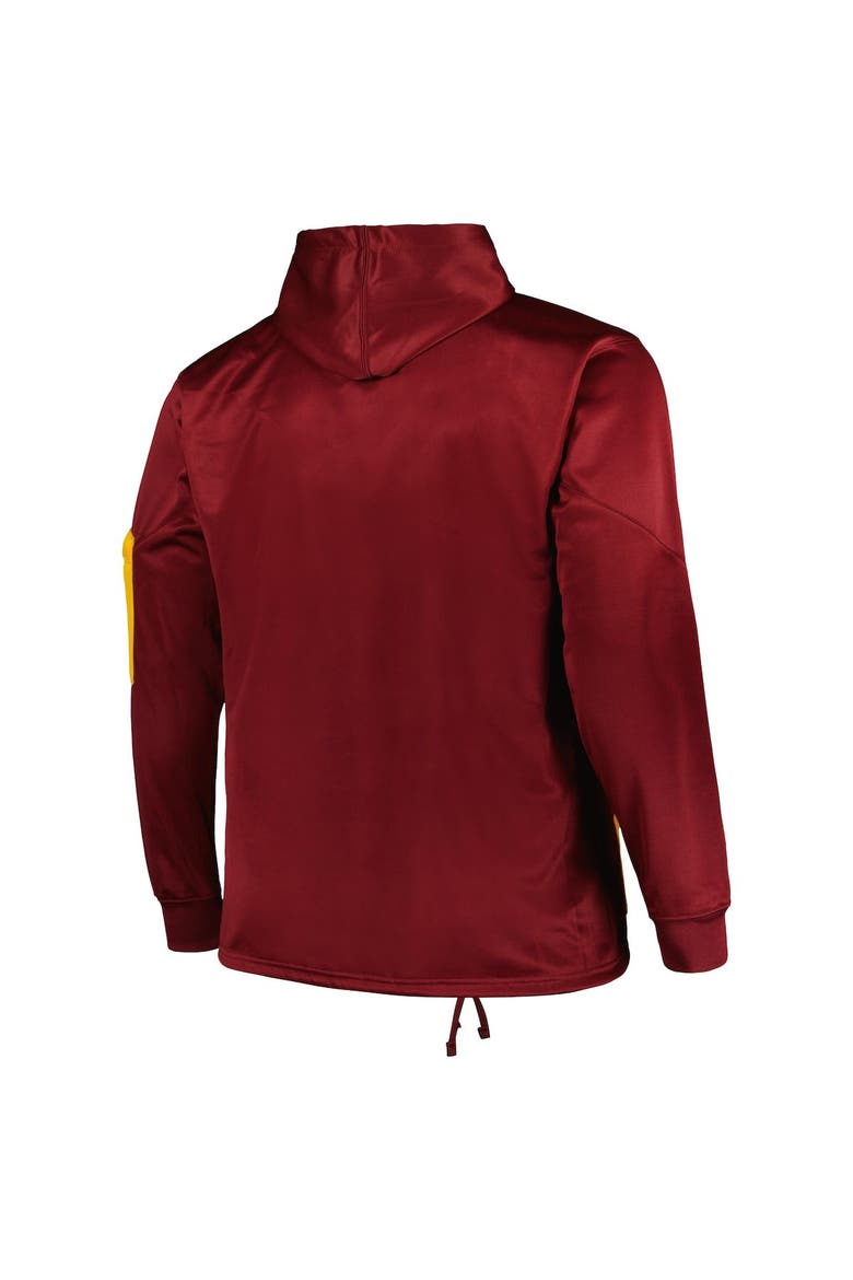 Men's Fanatics Branded  Burgundy Washington Commanders Big & Tall Pullover Hoodie, Alternate, color, Burgundy