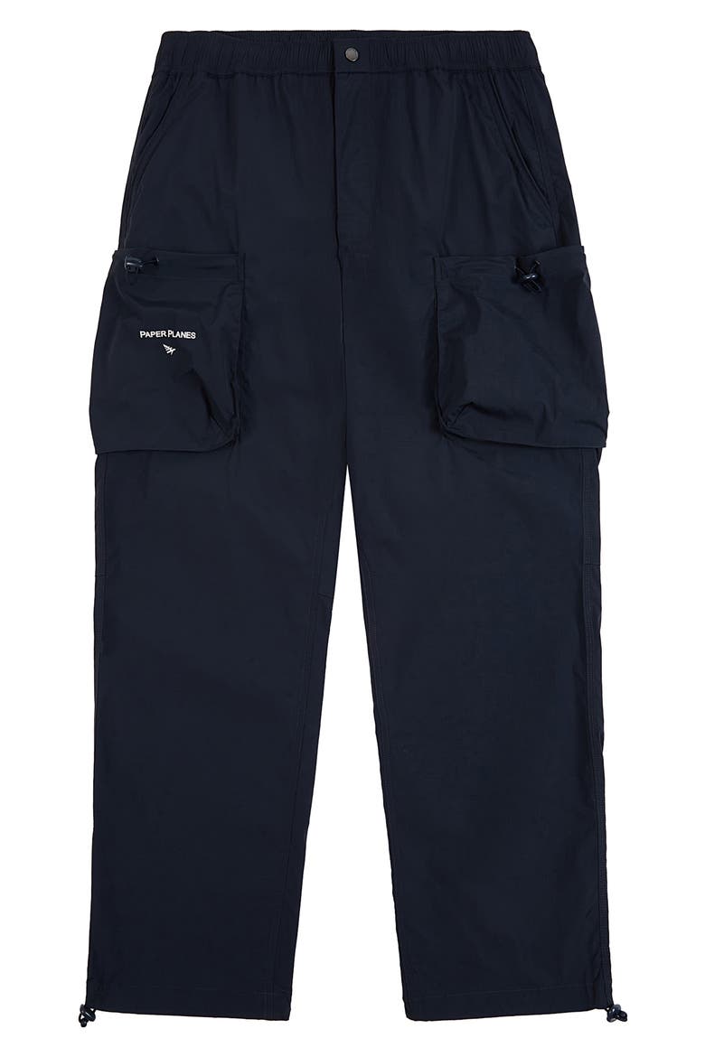 Straight Leg Cargo Pants, Main, color, NAVY
