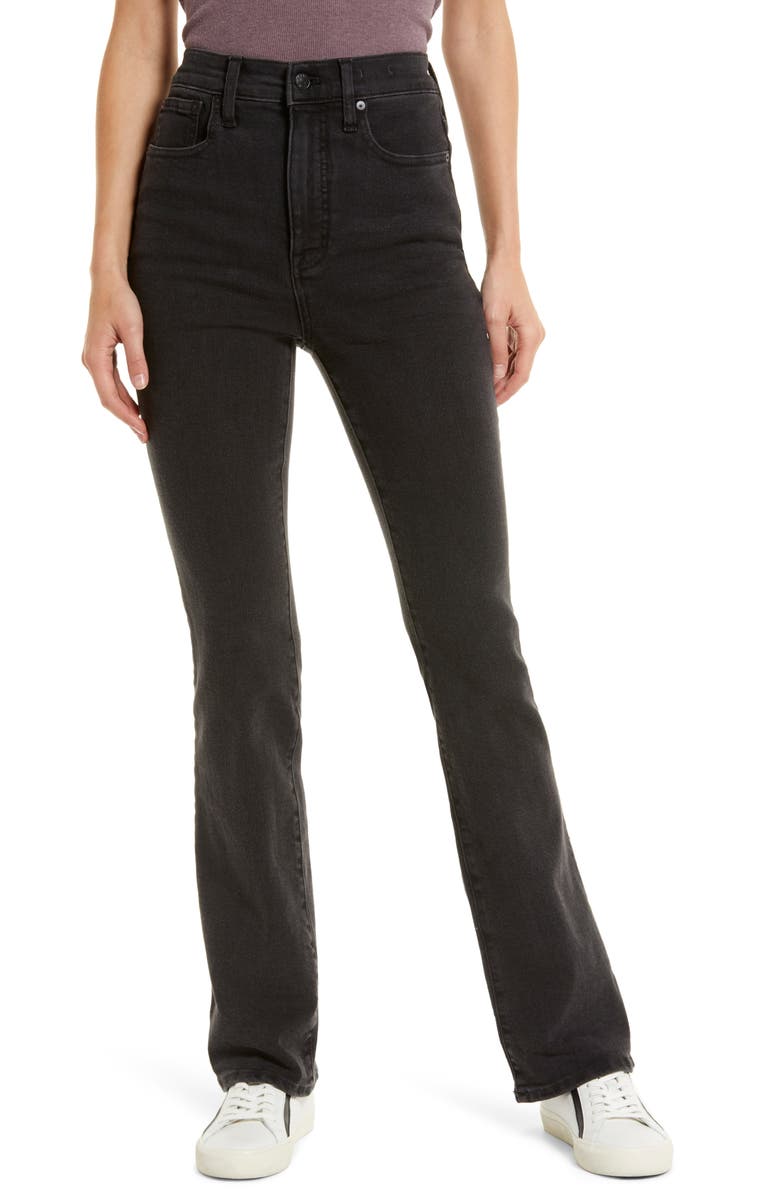 Madewell High Waist Flare Skinny Jeans, Main, color, 