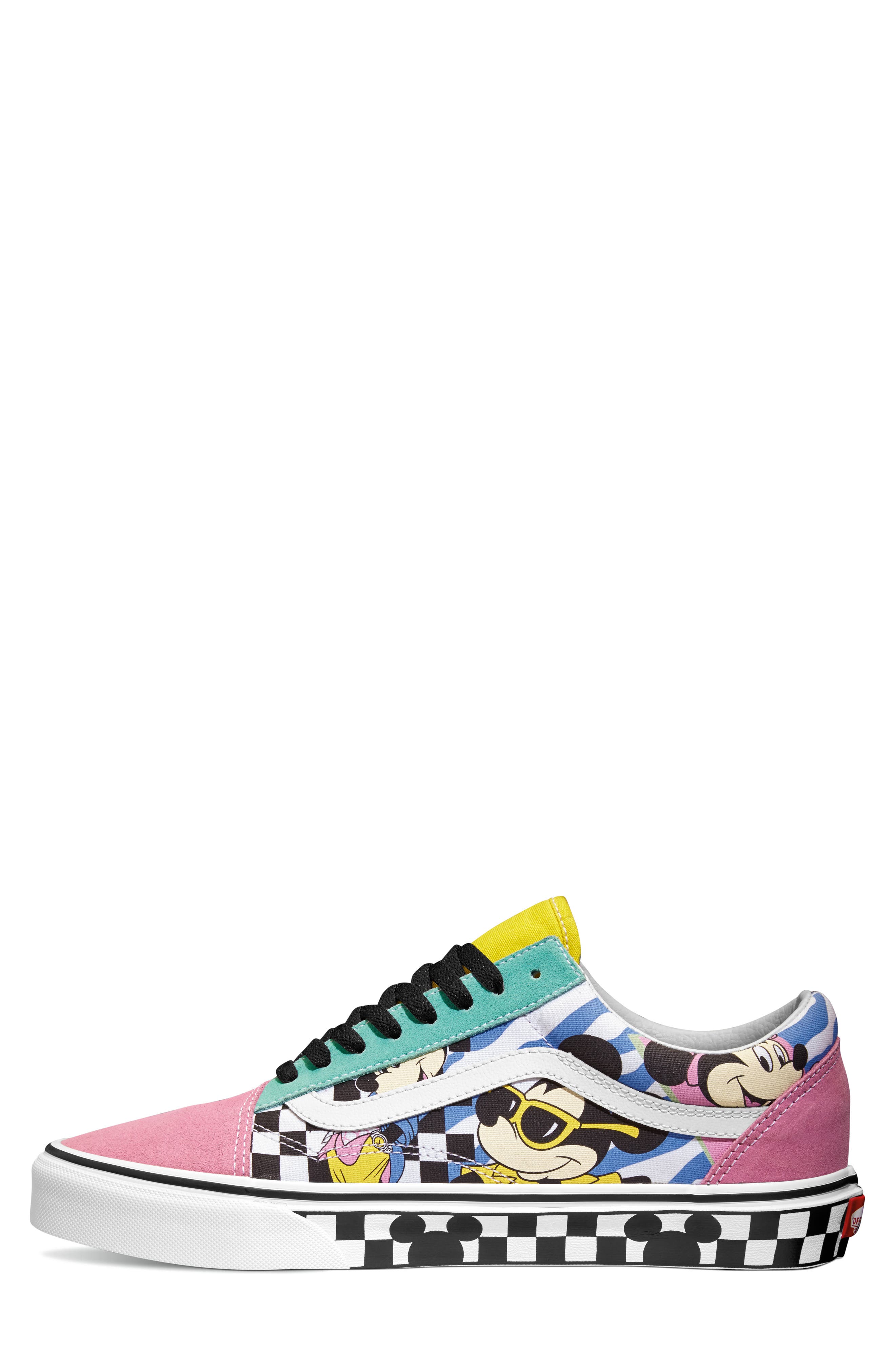 Vans x Disney Old Skool Sneaker, Alternate, color, 