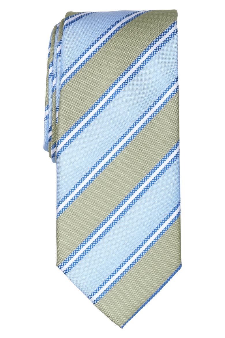 Allen Stripe Tie, Main, color, SAGE
