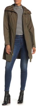 Cole Haan Signature Packable Hooded Rain Jacket