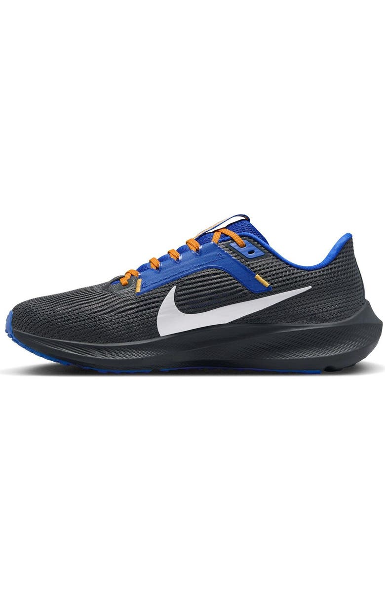 Nike Unisex Nike Anthracite Los Angeles Rams Zoom Pegasus 40 Running Shoe, Alternate, color,