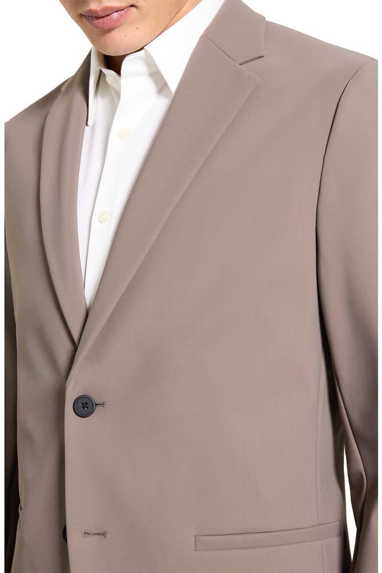 Clinton Precision Ponte Knit Blazer, Alternate, color, MOREL - 2MY