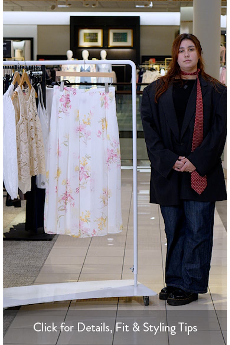 Floral Maxi Skirt video