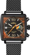 Shinola Mackinac Automatic Yacht Timer Mesh Strap Watch, 40mm