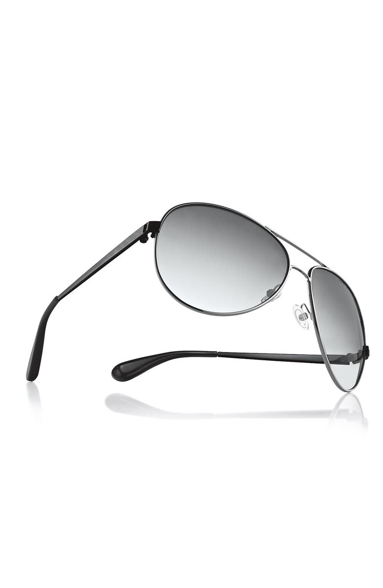 MARC BY MARC JACOBS 60mm Metal Aviator Sunglasses, Alternate, color, 