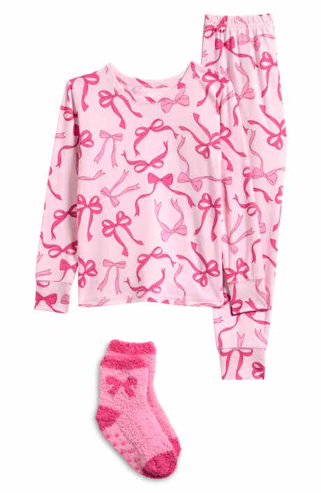 Kids' Snuggle Up 3-Piece Pajamas & Socks Set