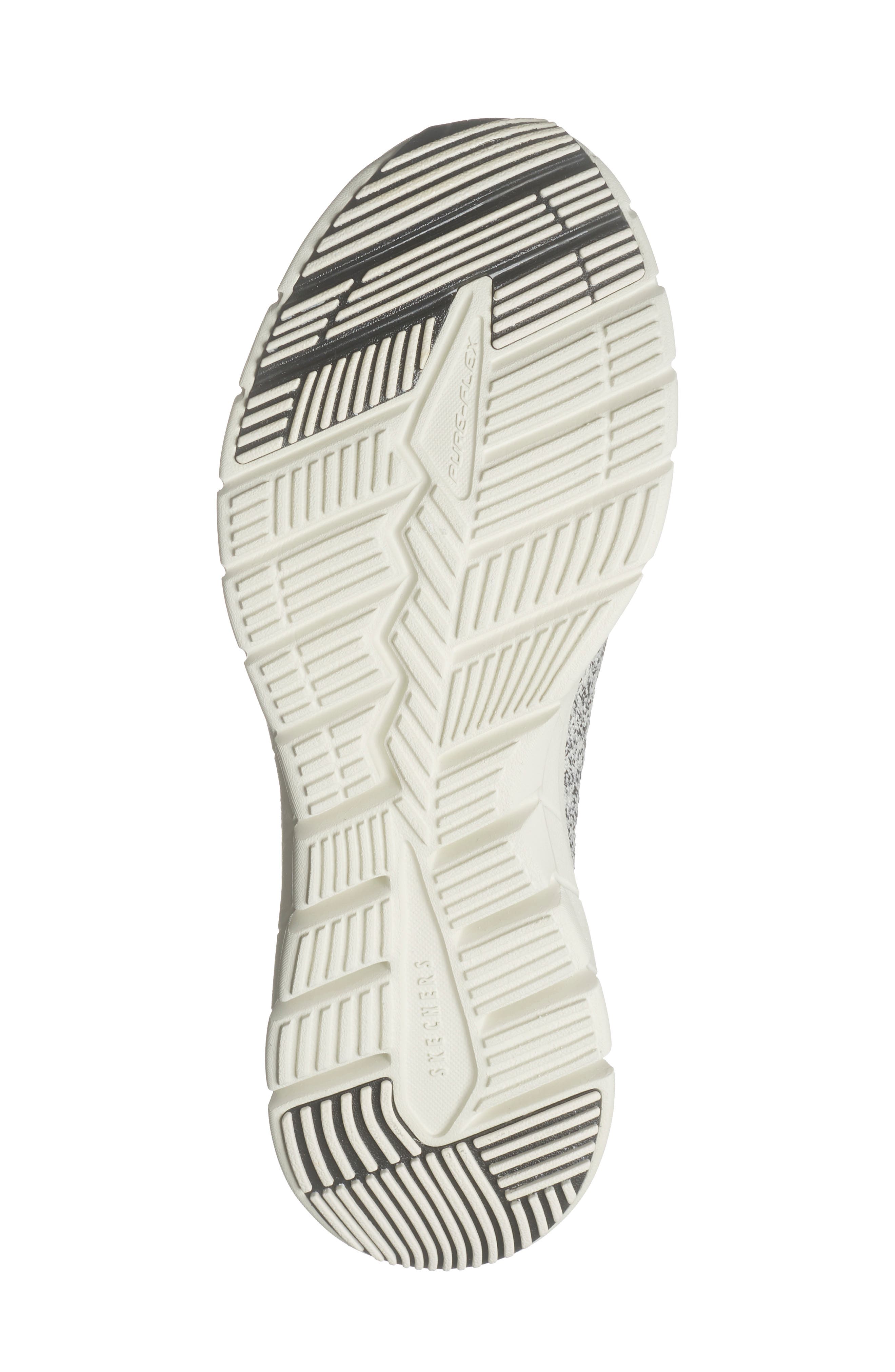 SKECHERS Pure Flex Pulse Slip-On Sneaker, Alternate, color, Natural/ Black