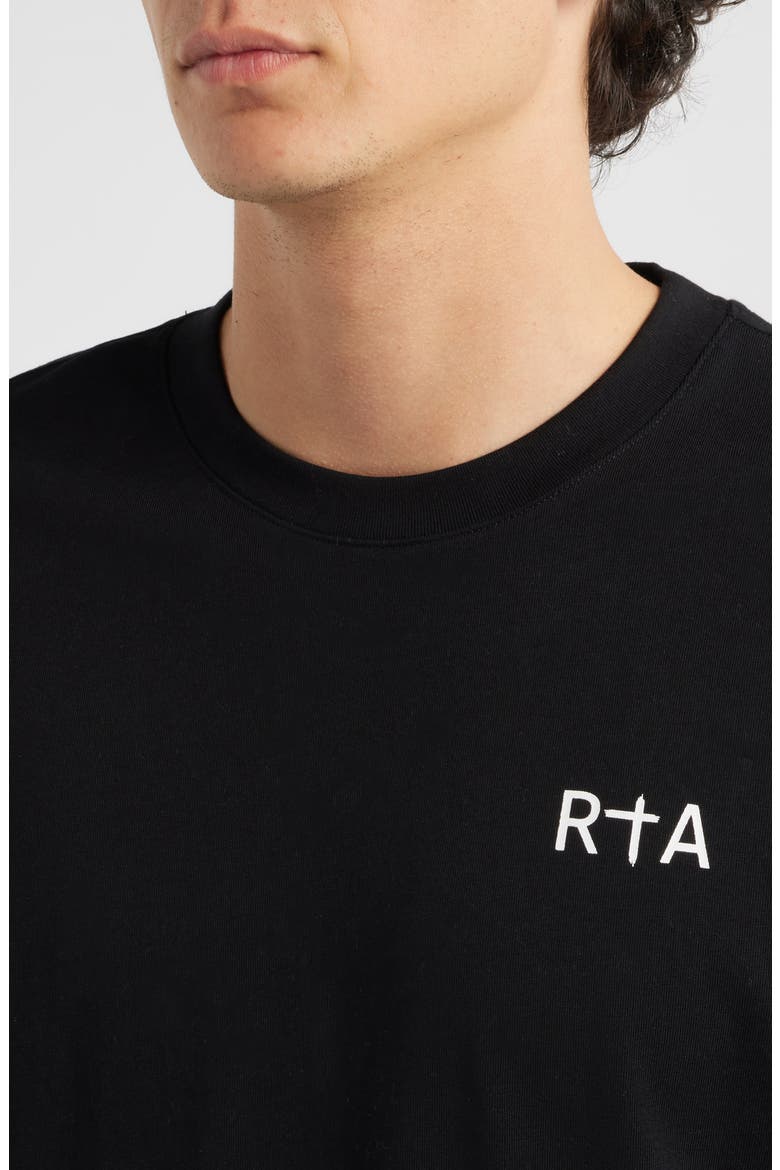 Colin Chest Logo T-Shirt, Alternate, color, BLACK