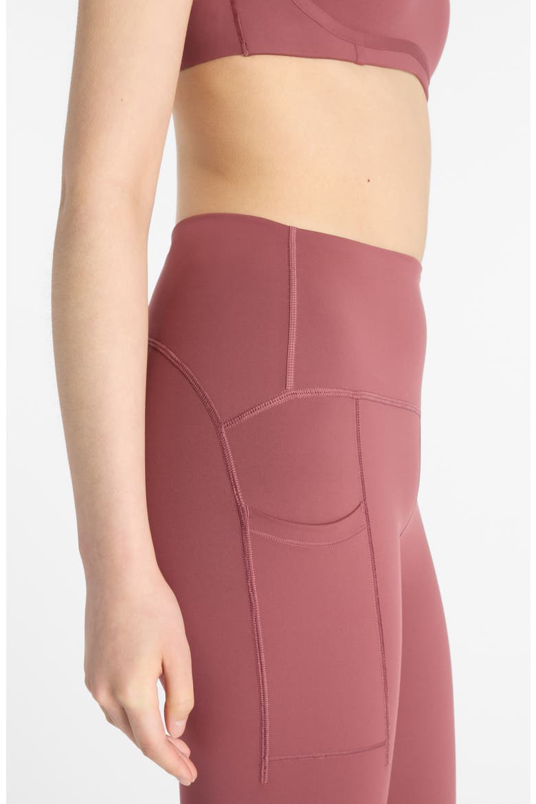 RC Pocket 25-Inch Performance Leggings, Alternate, color, RED