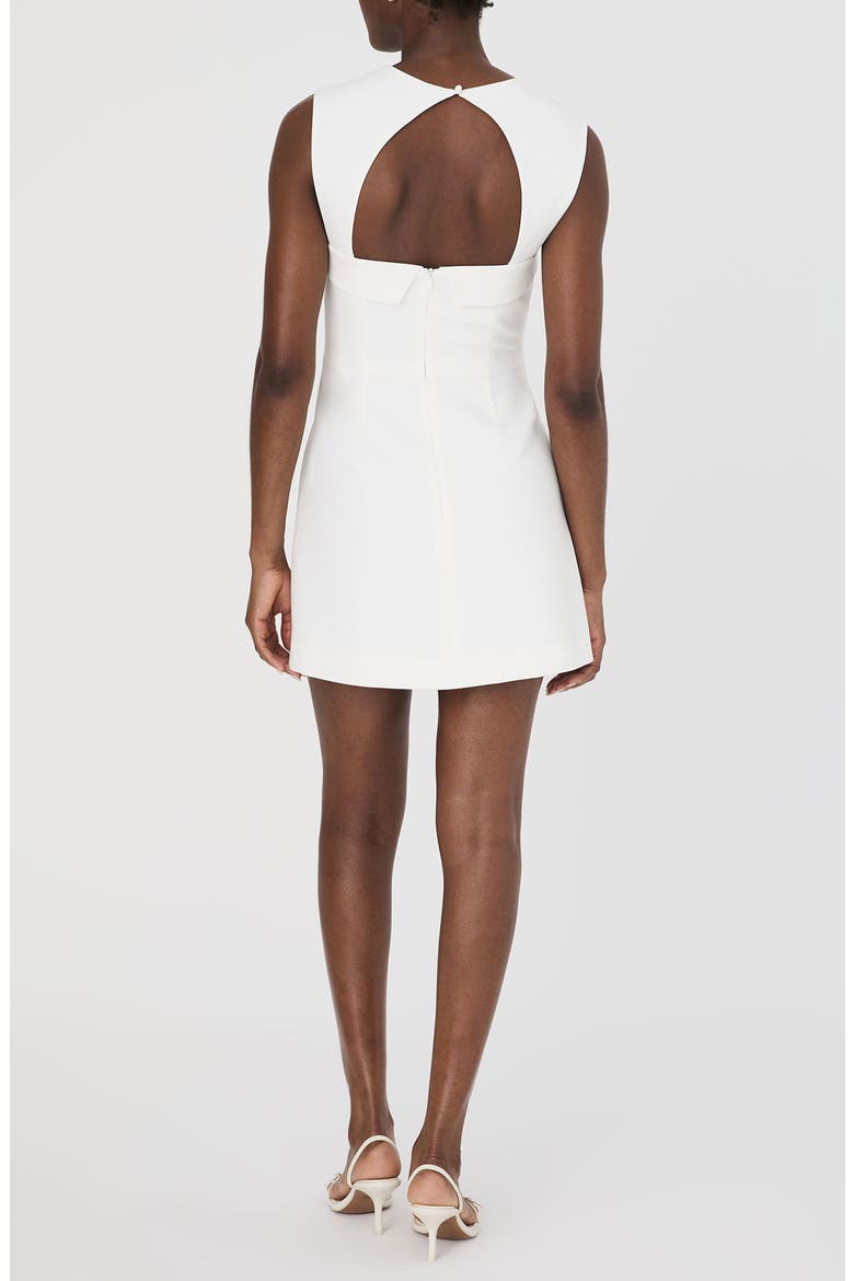 Whisper Square Neck Minidress, Alternate, color, SUMMER WHITE