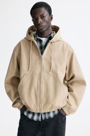 H&M Hooded Workwear Jacket