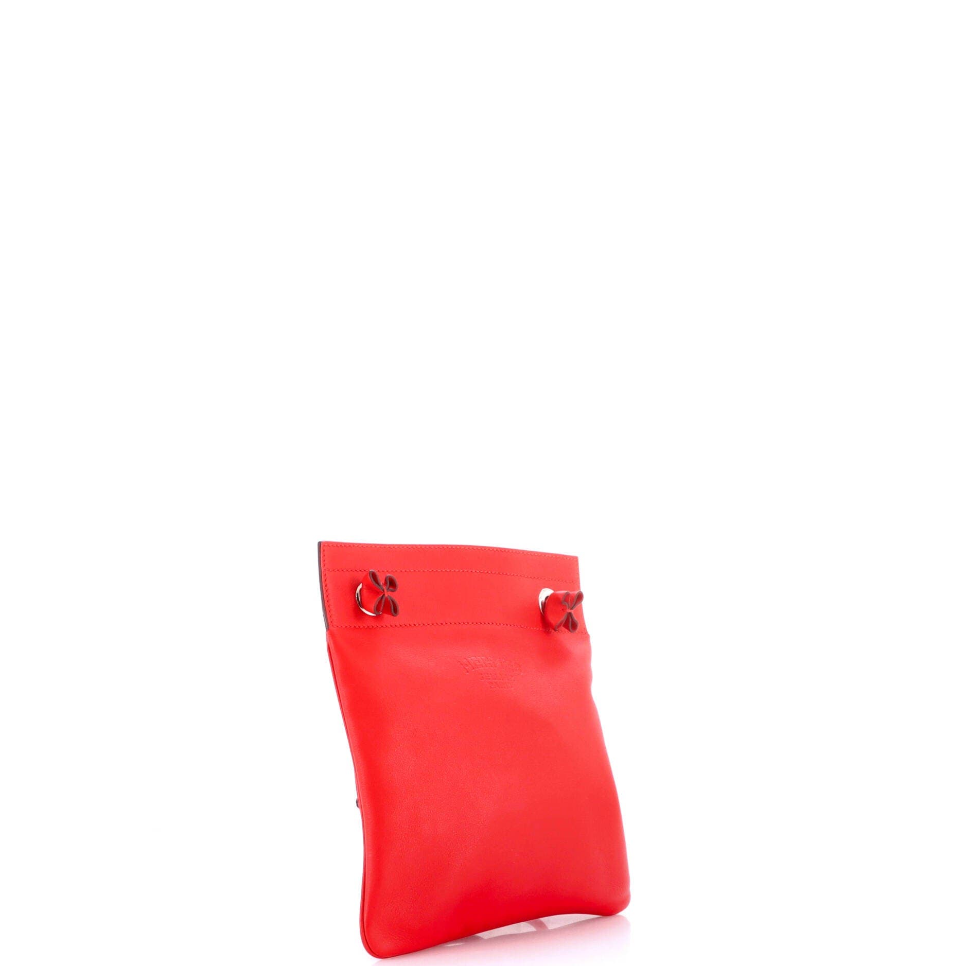Aline Bag Milo Lambskin and Swift Mini, Alternate, color, Red