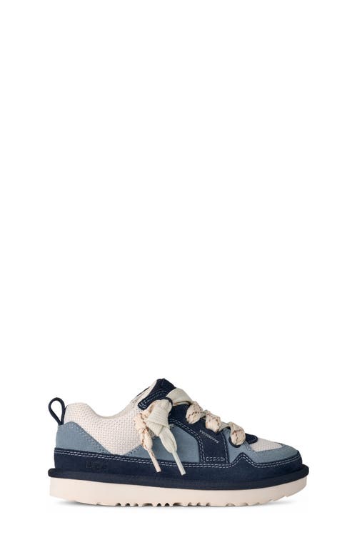 Ugg(r) Kids' Lo Lowmel Sneaker In Blue