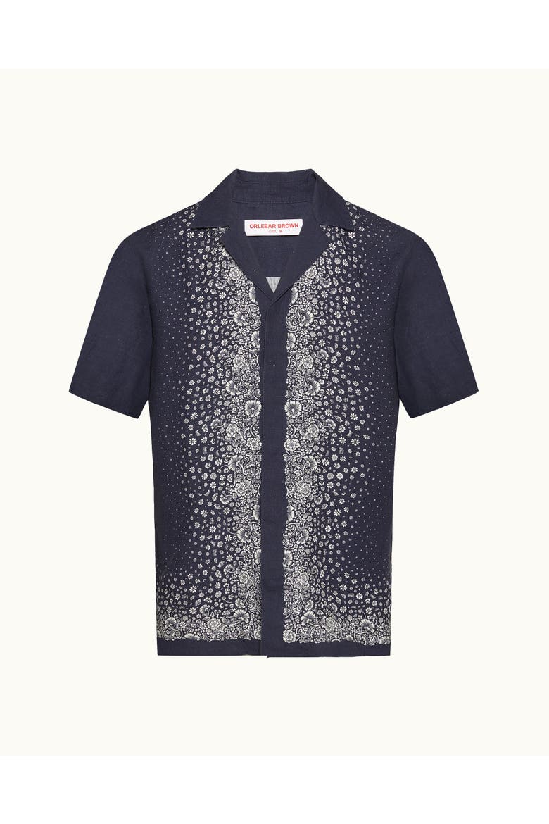Maitan Relaxed-Fit Shirt, Alternate, color, Night Iris