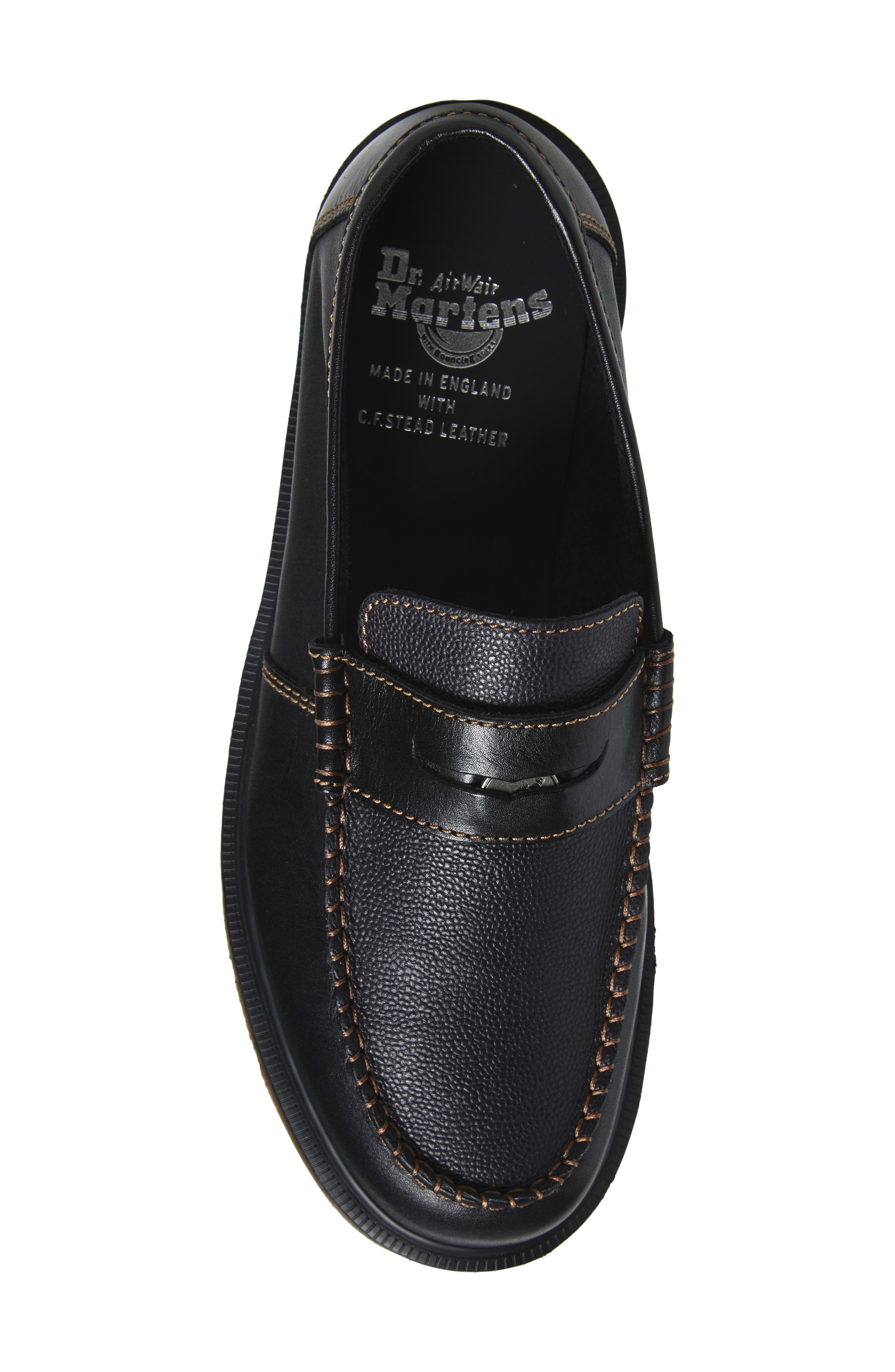 Dr. Martens Penton Penny Loafer, Alternate, color, Black