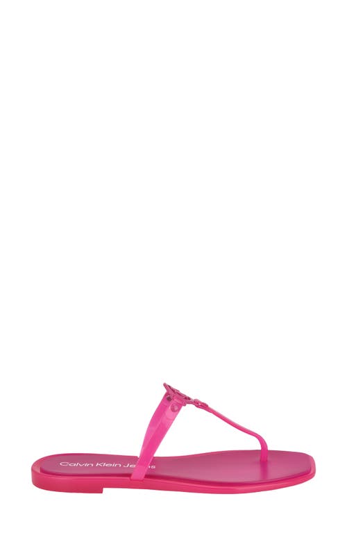 Calvin Klein Edhen Flip Flop In Pink