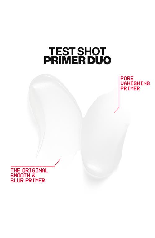 Smashbox Test Shot Primer Set (limited Edition) $34 Value In Transparent