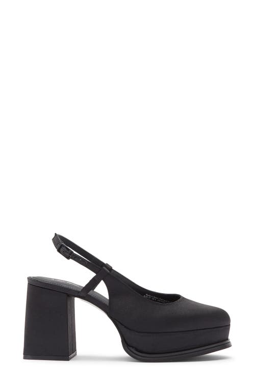 & Other Stories Lana Platform Slingback Pump In Black