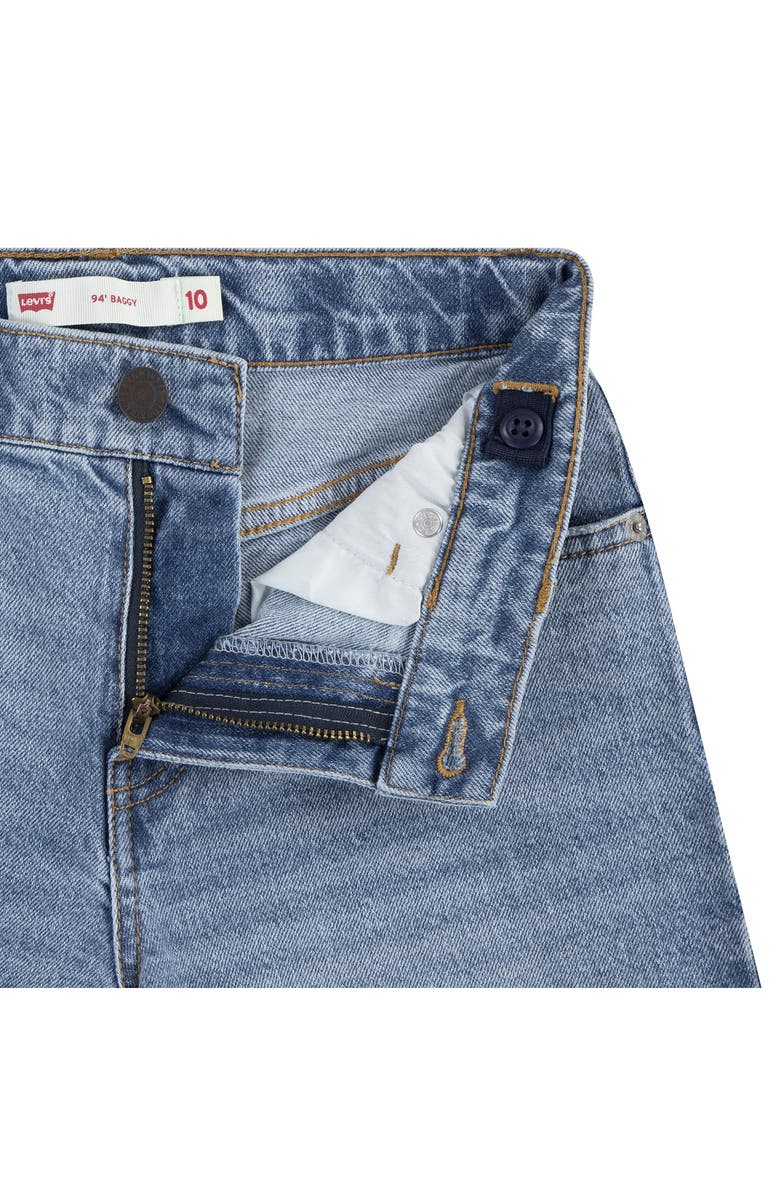 Levi's Kids' '94 Baggy Mid Thigh Denim Shorts, Alternate, color, Good Grades