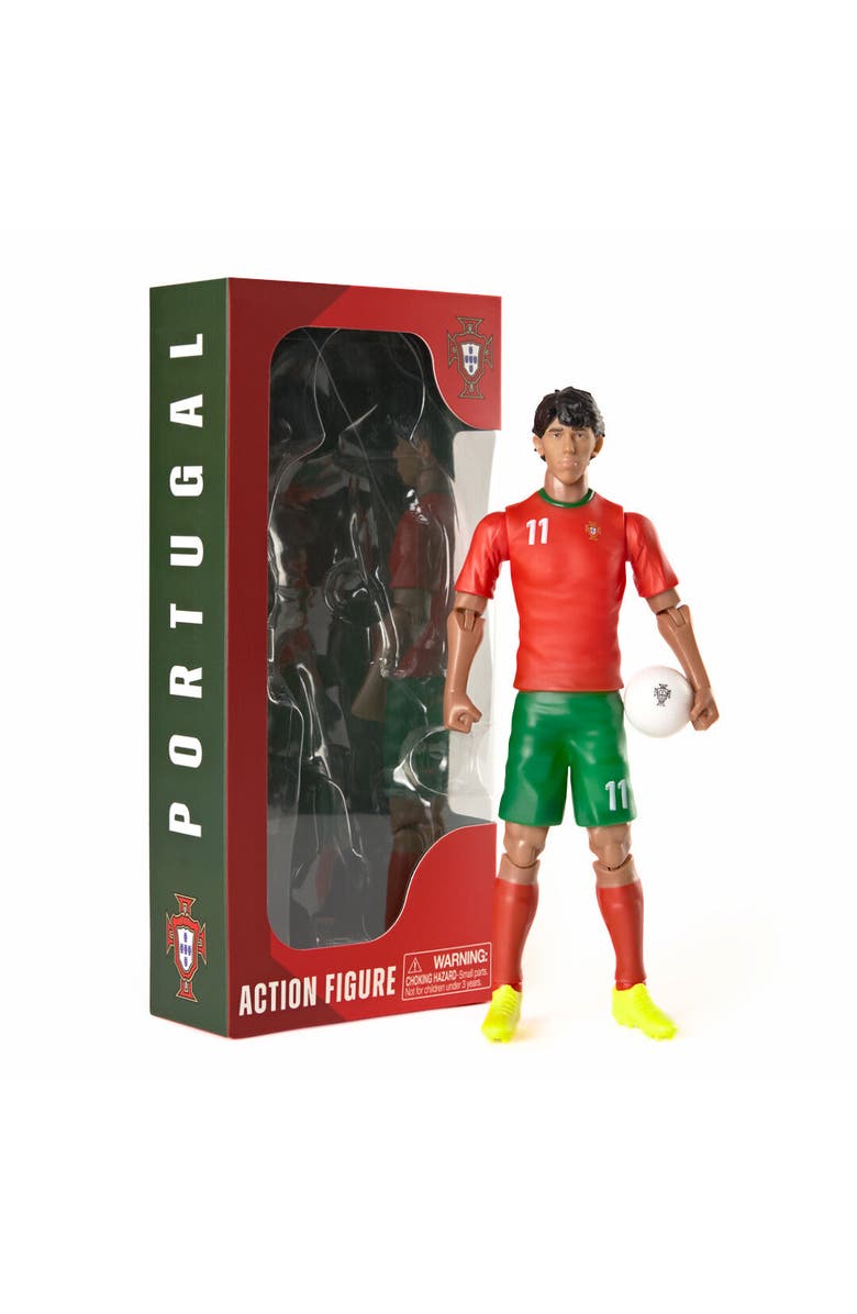 Banbo Toys SOCKERS Portugal João Félix 8" Collectible Soccer Action Figure, Main, color, Red