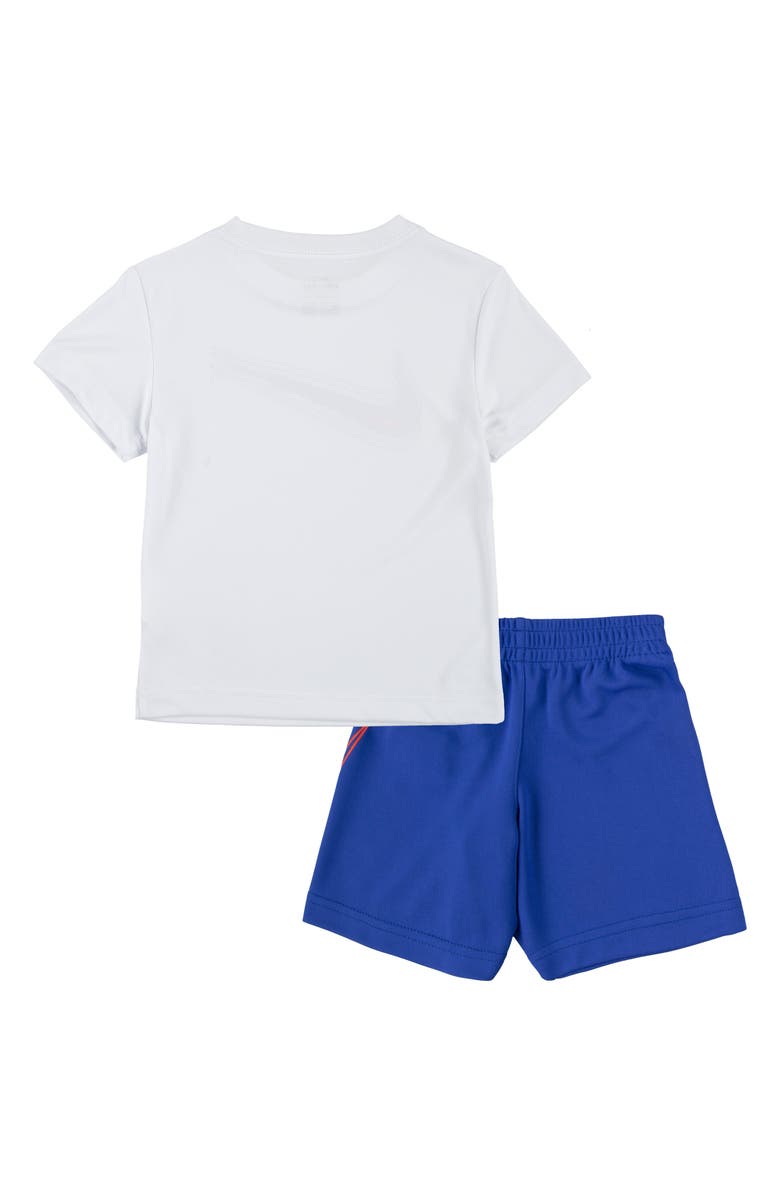 Nike Short & Shirt Set, Alternate, color, Hyper Royal