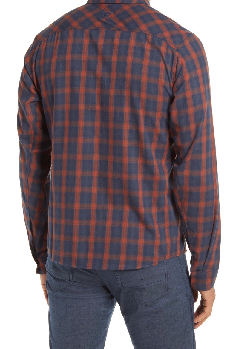 Bernal Snap-Up Flannel Shirt, Alternate, color, SUBASTRAL