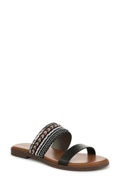 Curtis Embellished Slide Sandal (Women)