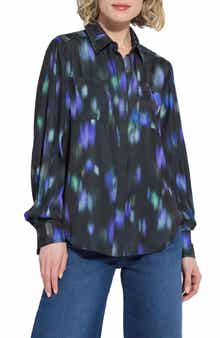 Aitana Utility Pleat Button-Up Shirt