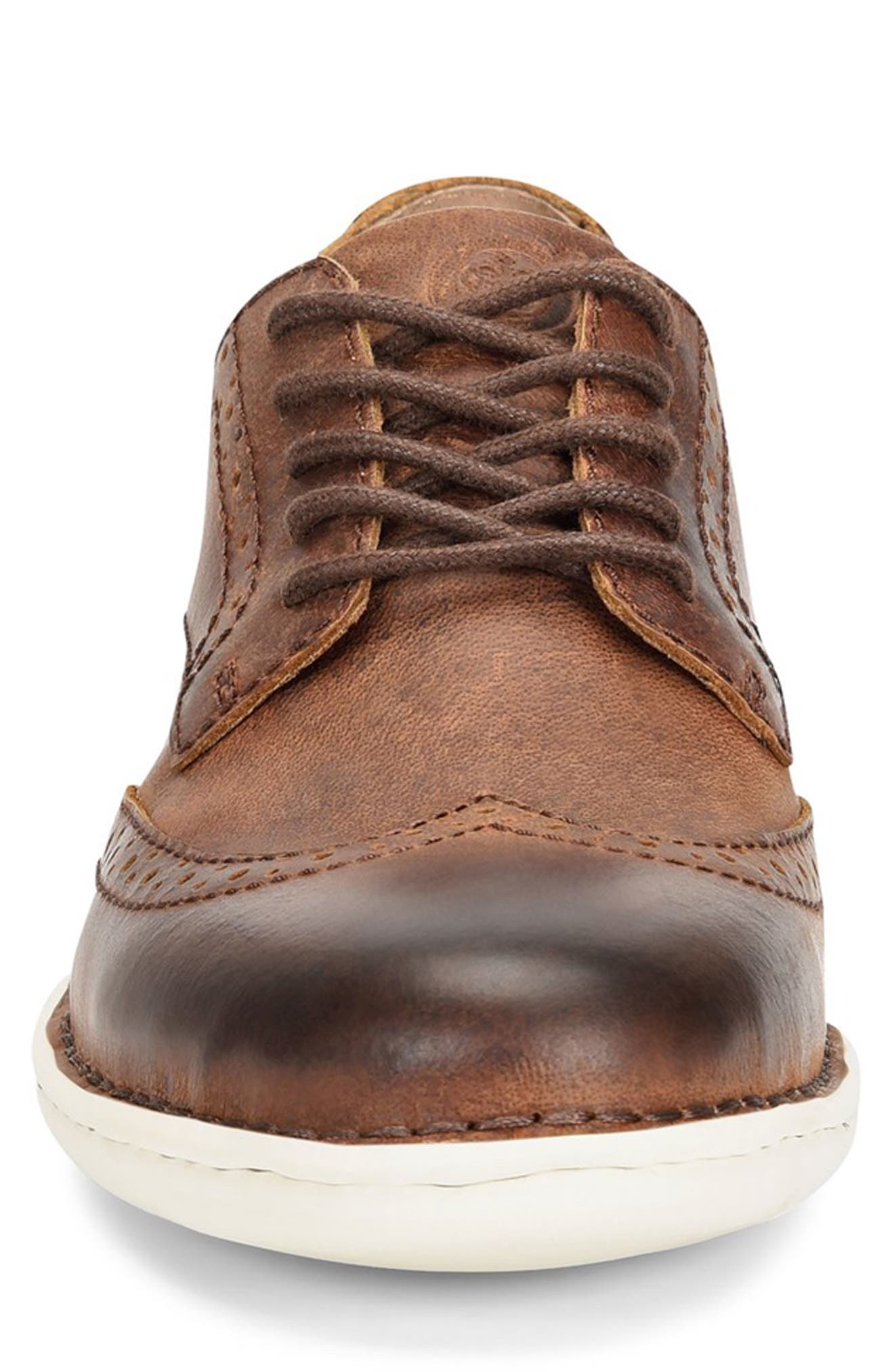 Børn Luke Sneaker, Alternate, color, Brown Full Grain
