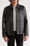 Frye Leather Trucker Jacket
