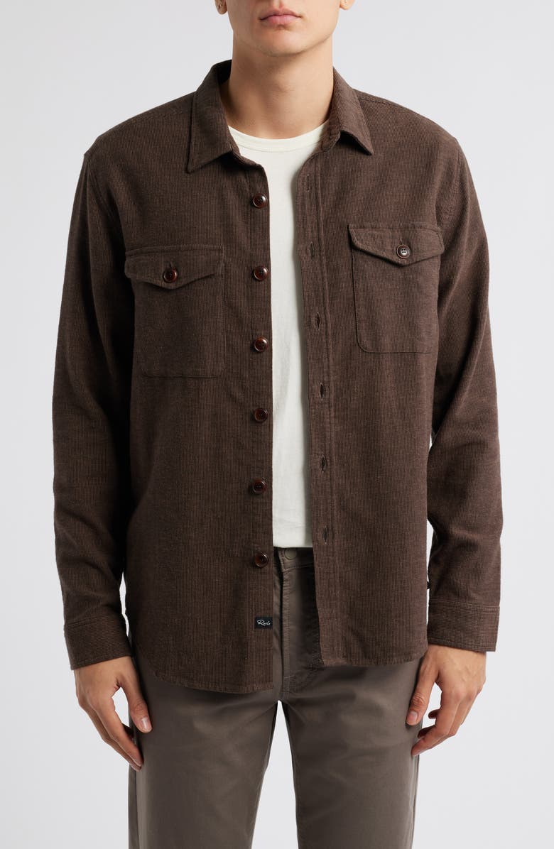 Rails Burr Cotton Dobby Shirt Jacket, Main, color,