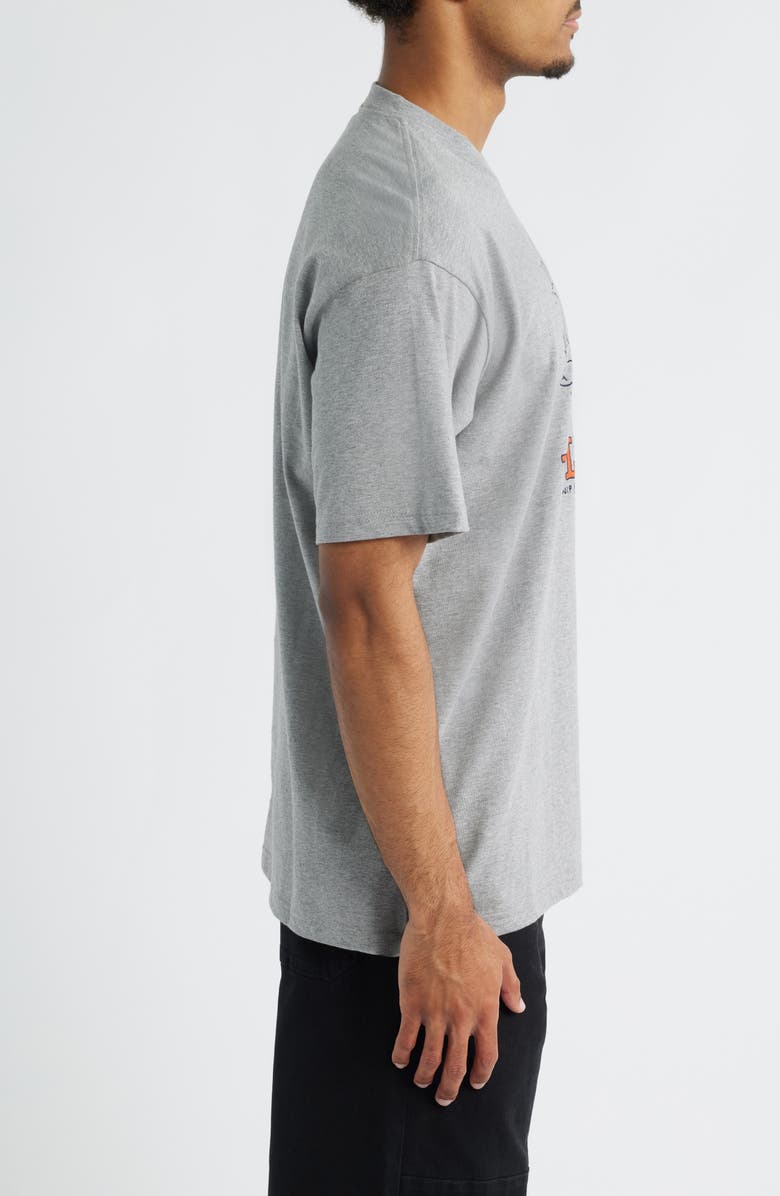 Carhartt Work In Progress Fairplay Short Sleeve Graphic T-Shirt, Alternate, color, Grey Heather