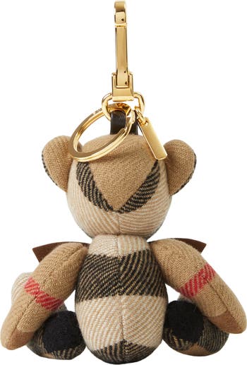 ☆【BURBERRY】☆Bow Tie Thomas Bear Charm Archive Beig.e☆ Thomas Bear Charm with Bow Tie in Archive beige - Women
