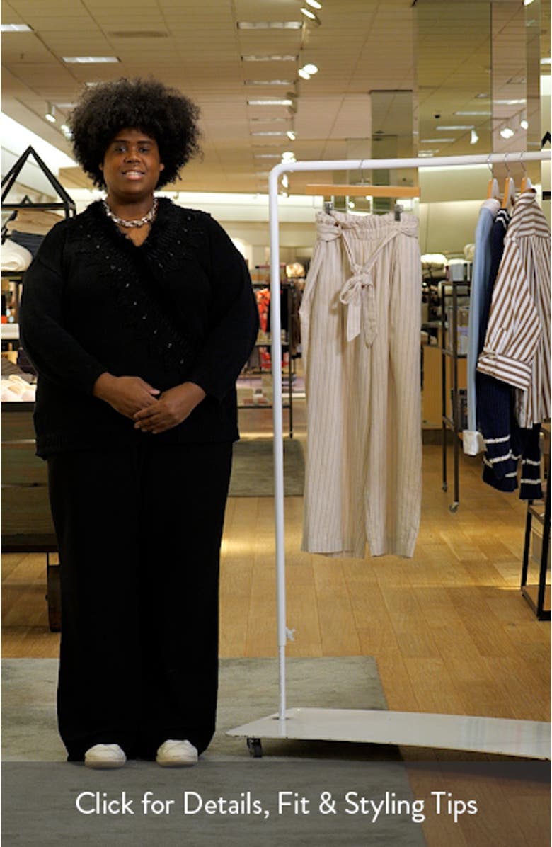 Cotton Blend Paperbag Pants, sales video thumbnail