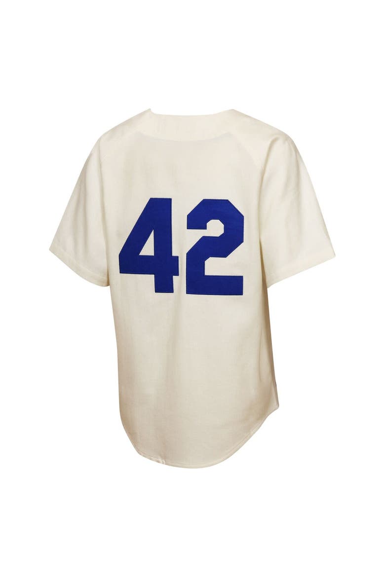 Mitchell & Ness Youth Mitchell & Ness Jackie Robinson Cream