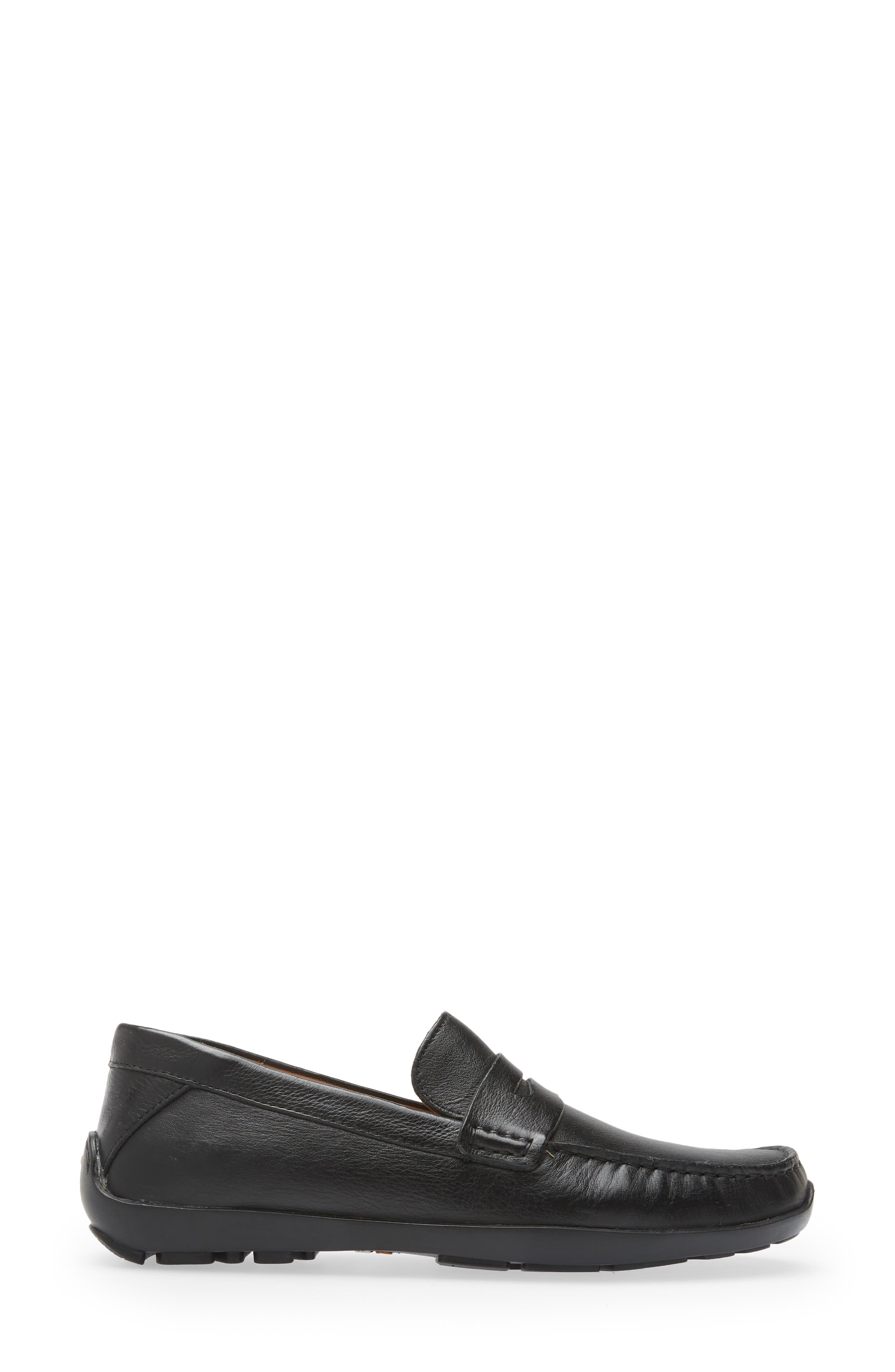 Samuel Hubbard Free Spirit Driver Loafer, Alternate, color, Black Leather
