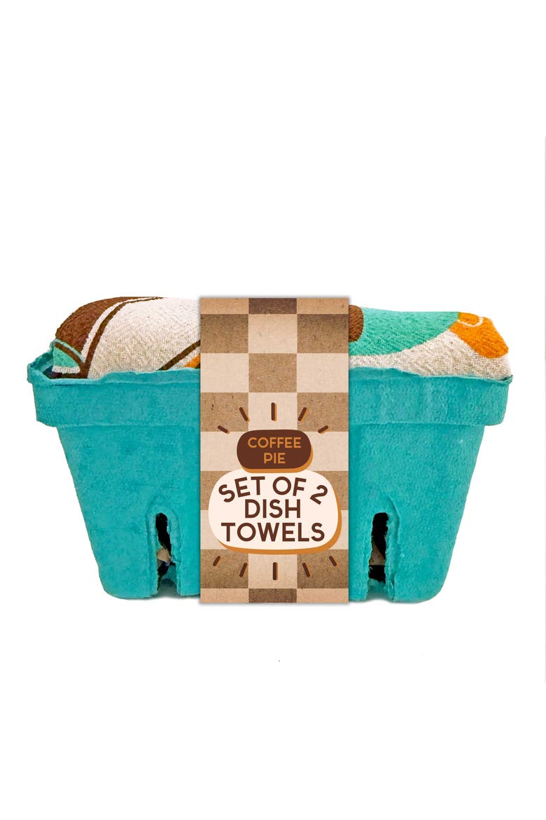 Coffee Break - Dish Towel Set of 2, Alternate, color, No Color