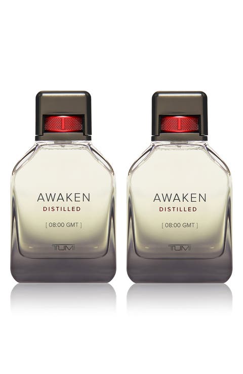 Awaken Distilled 8:00 GMT Eau de Parfum Duo $330 Value