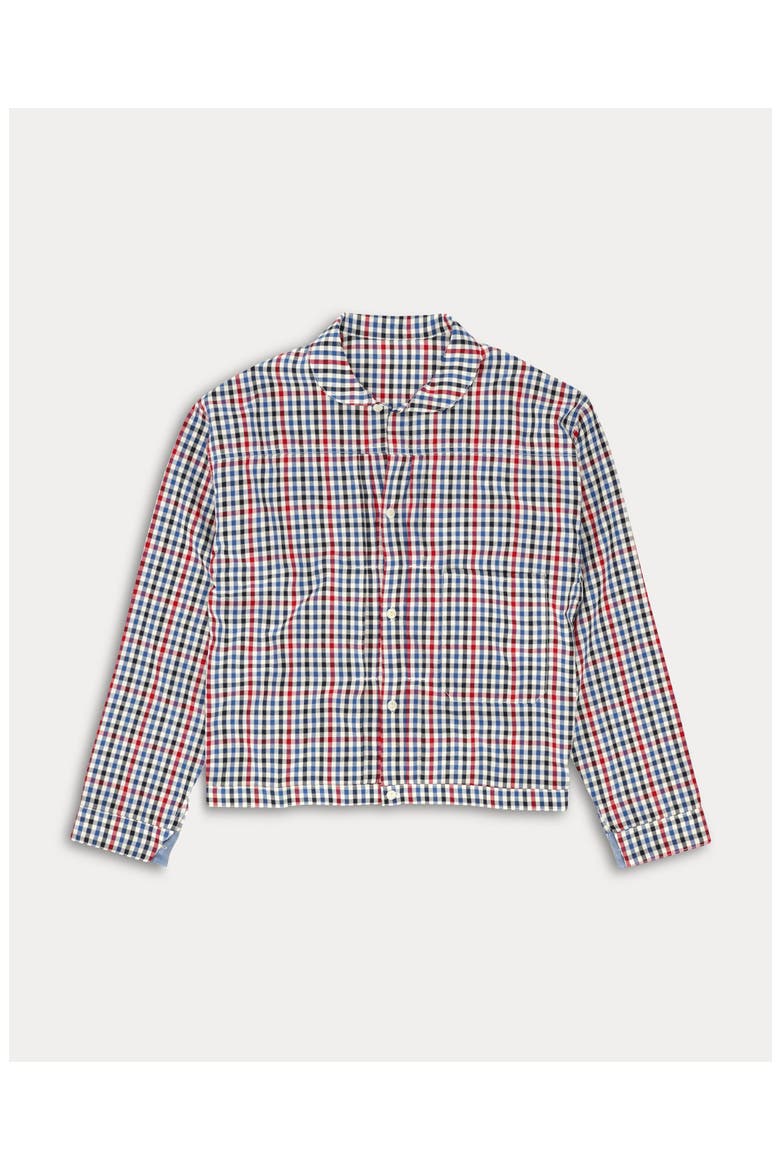 Peter Vichy Check Cotton Overshirt, Main, color, Multicolor